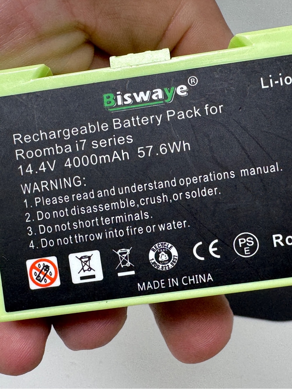 New! IRobot Roomba Battery Replacement i7 series